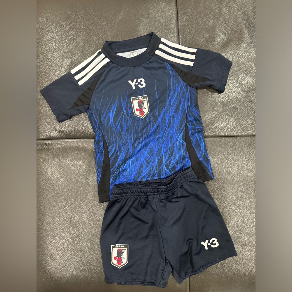 Y-3 Adidas soccer toddler set